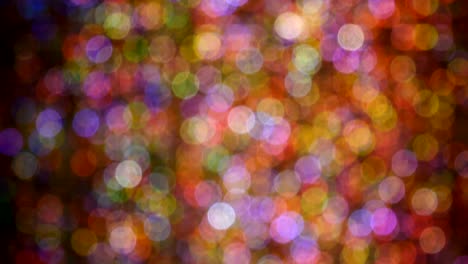 un bucle de video de 4k de fondo bokeh abstractamente colorido desde la luz.