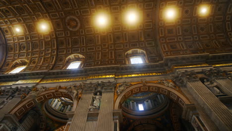 vatican st peter's basilica ceiling