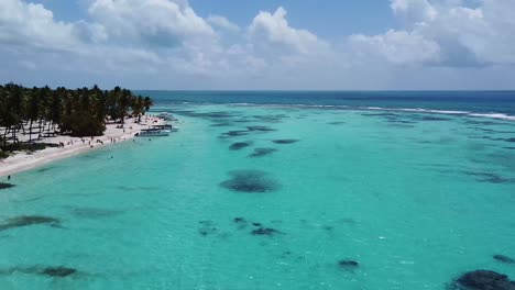 Amazing-aerial-drone-image-of-the-sea-beach