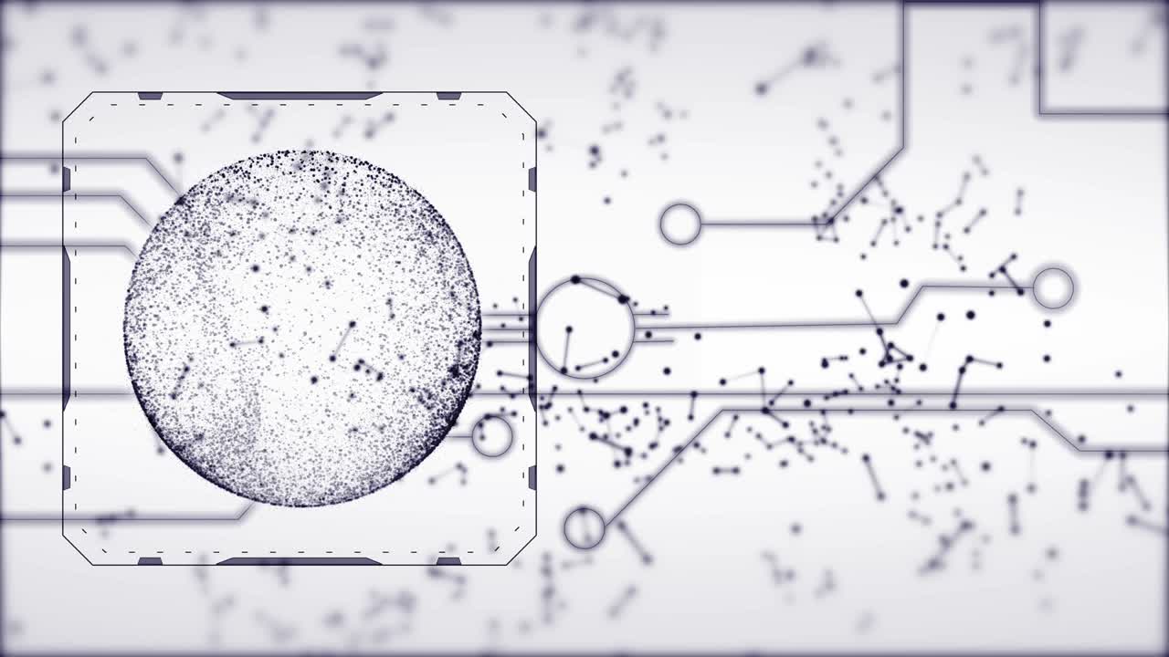 바탕에 회색 선과 원이 있습니다.