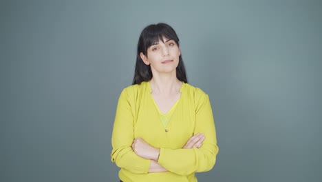 la mujer a la que le gustó y aprobó las noticias que oyó.