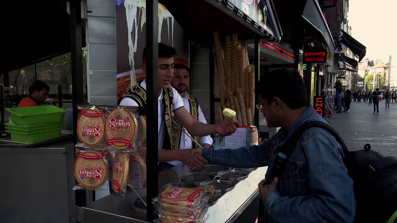 clips de archivo de estambul, disparos de pavo en varios lugares importantes que debe ver