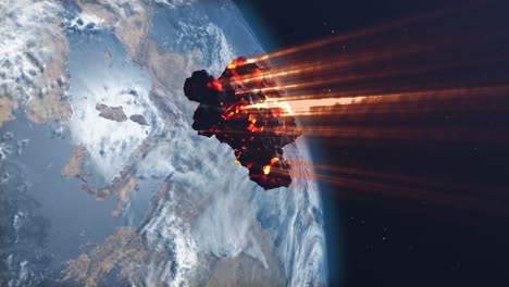 asteroid impact simulation