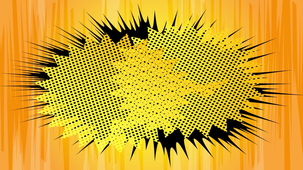 fondo abstracto con pantalla verde. cartel de movimiento. 4k cómics animados elementos en movimiento.