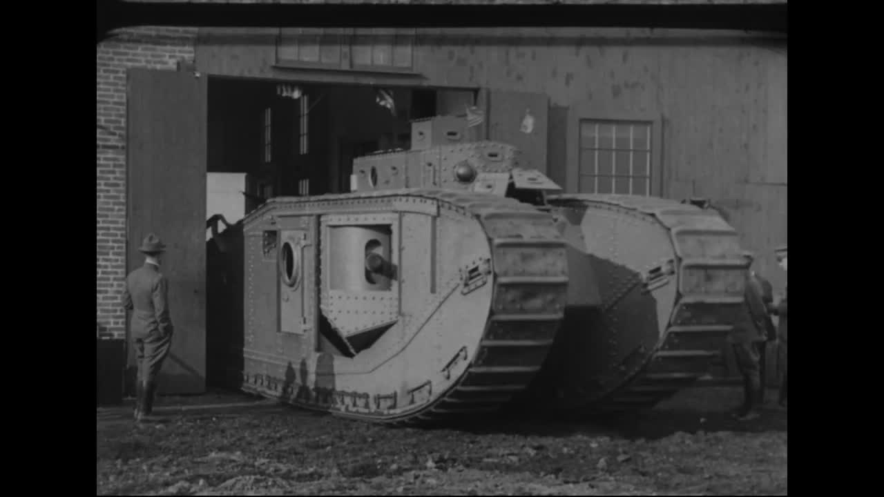los tanques se prueban por primera vez en la primera guerra mundial 3