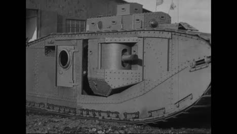 los tanques se prueban por primera vez en la primera guerra mundial 3