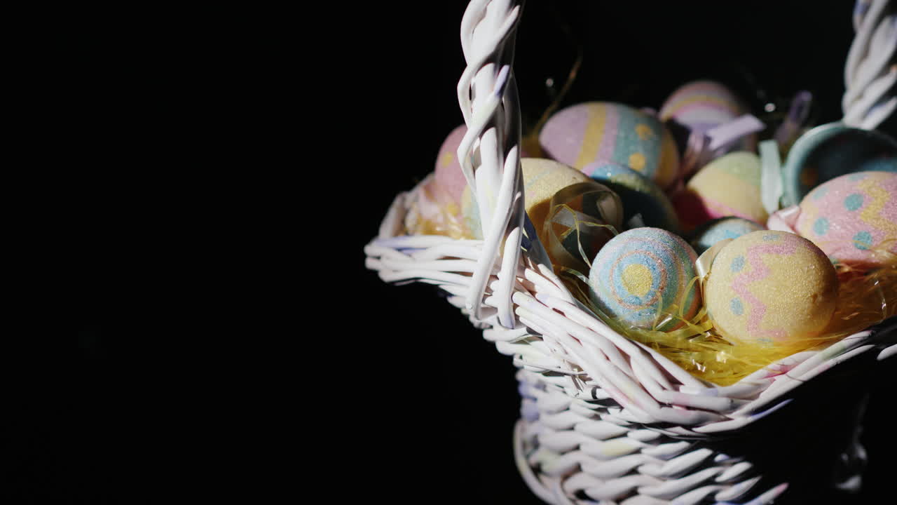 장식용 부활절 달걀 바구니 04