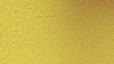 abstracto geométrico fondo dorado azulejos de papel de aluminio textura de bucle sin costura fondo renderizado en 3d