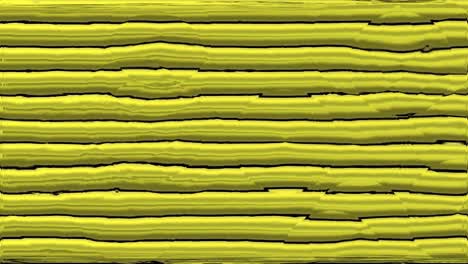 líneas de fondo animación círculo de onda y amarillo