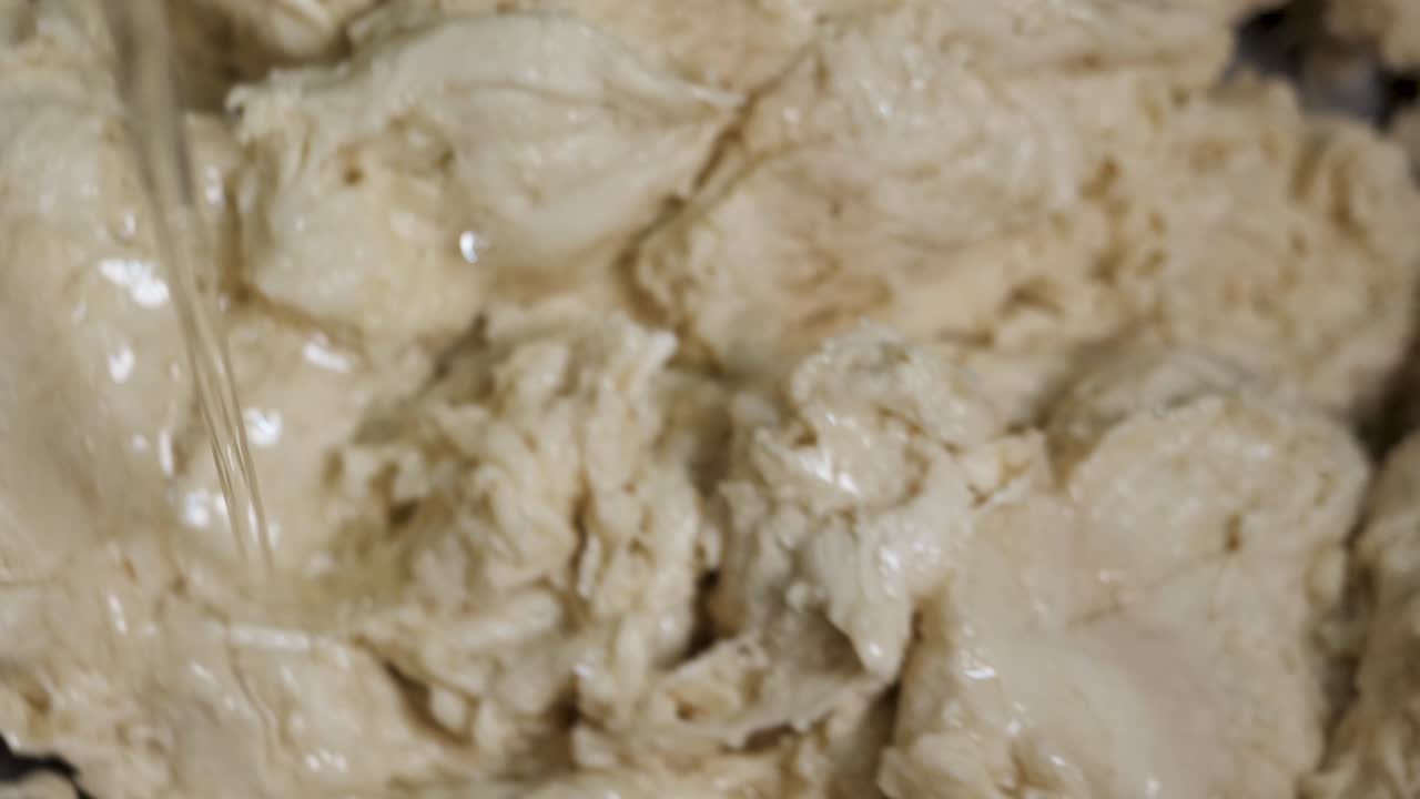 달한 요리를 는 것