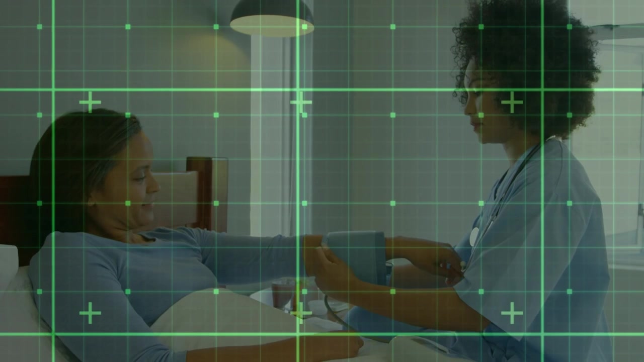 Animation of statistics and data processing over grid