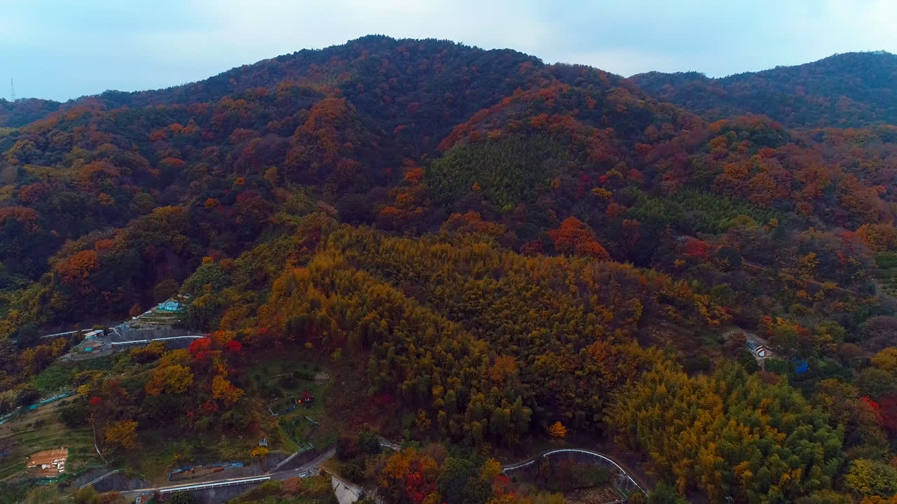 히로시마에서 dji phantom4pro로 촬영한 시네마틱 일본의 풍경