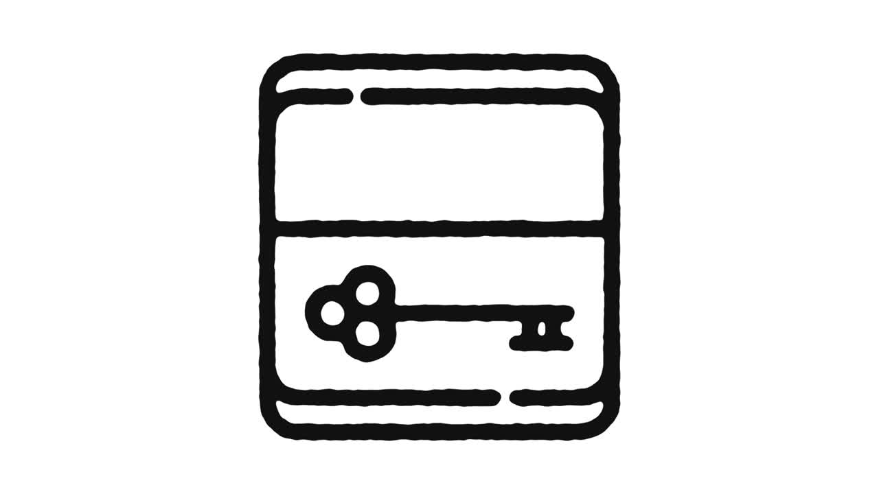 imágenes de animación de iconos de habilidades clave y canal alfa