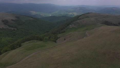 mountain drone footage shot by dji mavic 2 pro
