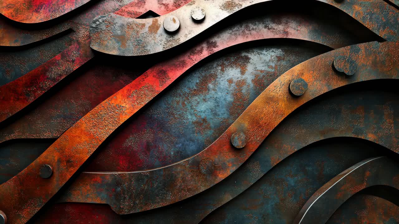 Rusty Metal Abstract Texture