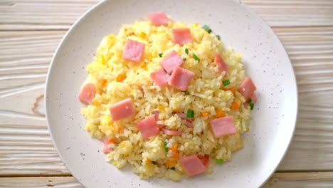 homemade-fried-rice-with-ham