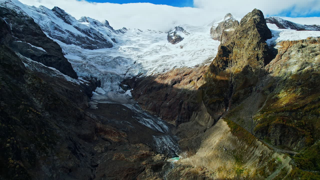 Alpine Glacier Valley