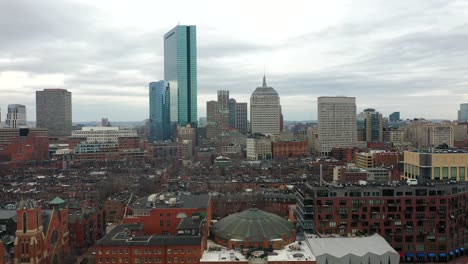 Downtown-Boston-Aerial-Footage-in-New-England