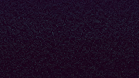 neon abstract audio waves pattern on black gradient