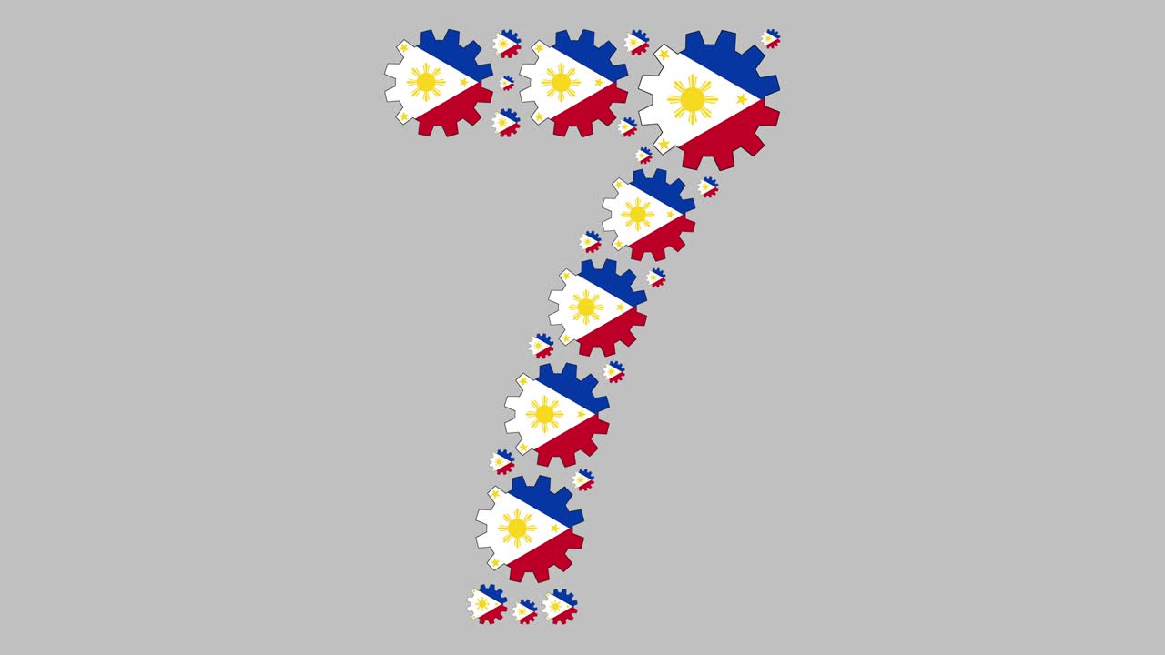 필리핀의 숫자 7