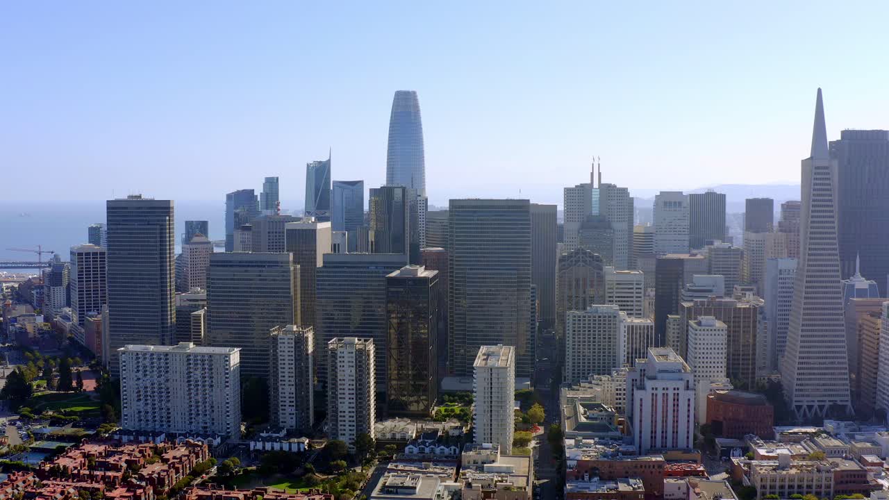 항공: 아름다운 도심과 도시 풍경, 드론 뷰