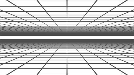 abstract black grid on white background