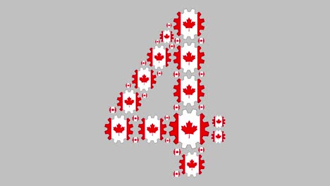 el canadiense número cuatro.