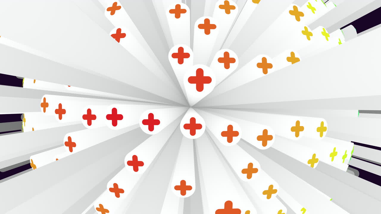 Diverse and dynamic colorful circular arrows in various directions