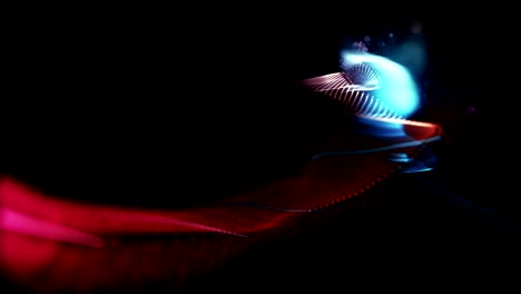 particles wave 4k