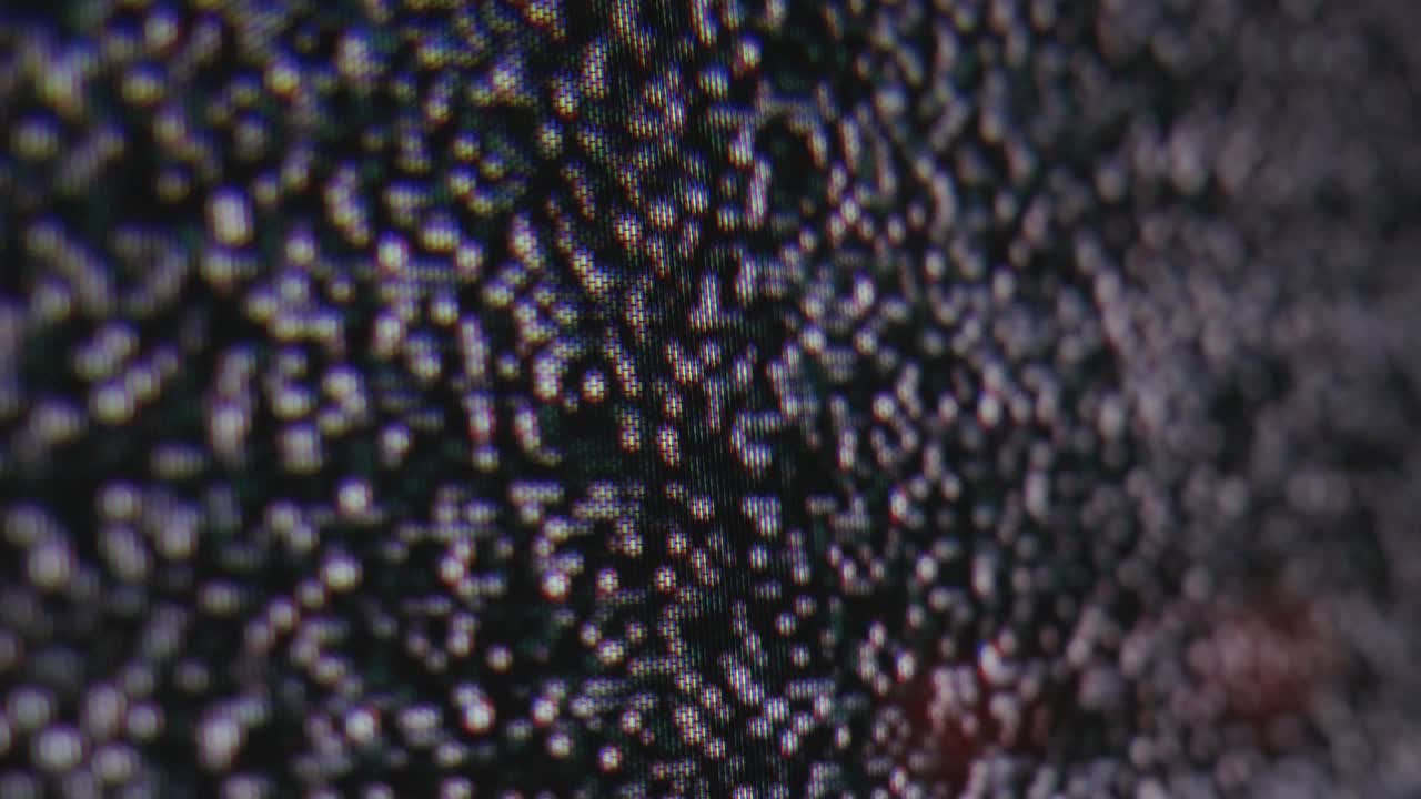 ruido de la televisión sin señal de macro bucle lateral