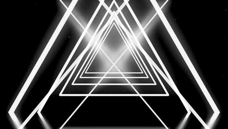 abstract triangular tunnel