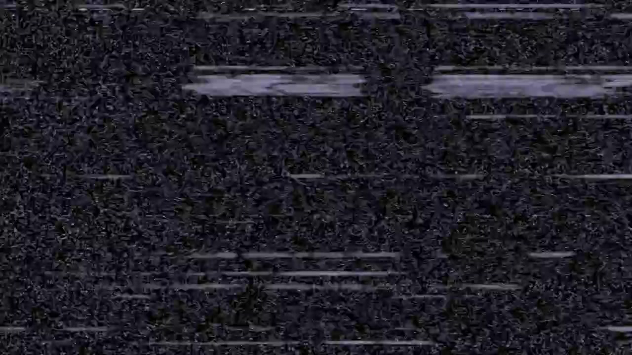 Analog Television Static and Signal Interference