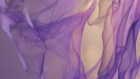 lavender ethereal waves flowing softly, swirling across delicate purple backdrop, generating mesmerizing dreamlike visual with fluid dynamic movement and elegant gradient texture