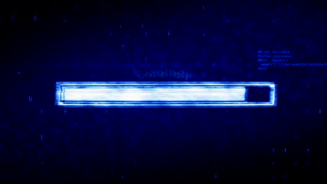 texto no protegido ruido digital contracción glitch distorsión efecto error animación.