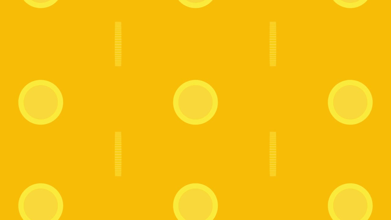 simple y linda animación de dinero