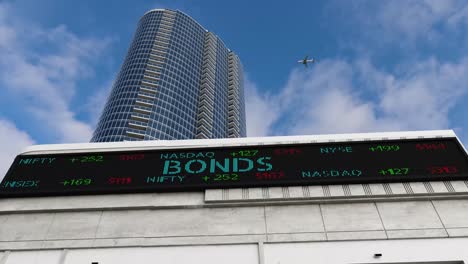 bonds stock market board