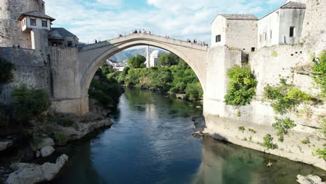 aerial view mostar