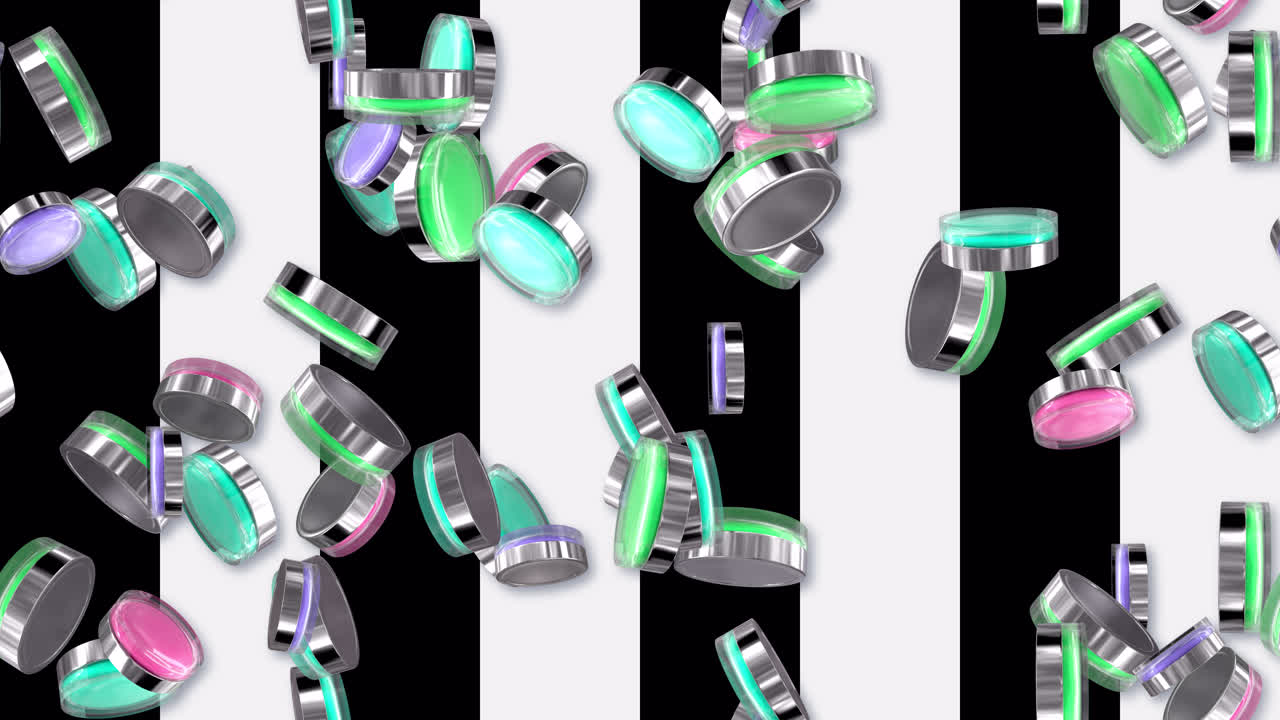 cuidado de la piel rubor cosméticos tejas de bucle de fondo giratorio lujo