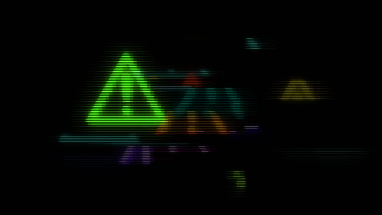 Retro Pixelated Christmas Trees