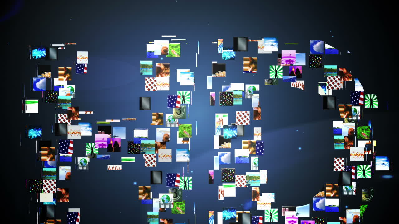 hd 메시지를 형성하는 비디오 클립