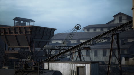 winding head and building at the national coal minning museum