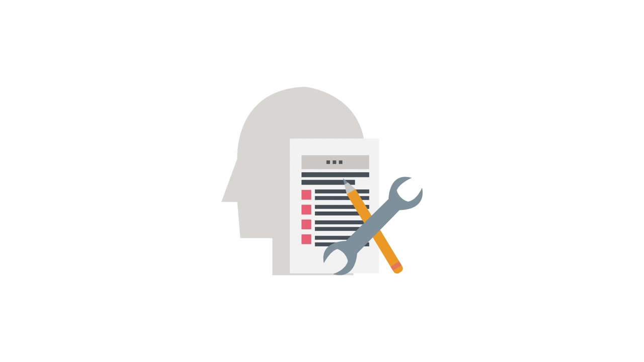 Animated Concept of Idea Generation, Planning, and Problem Solving