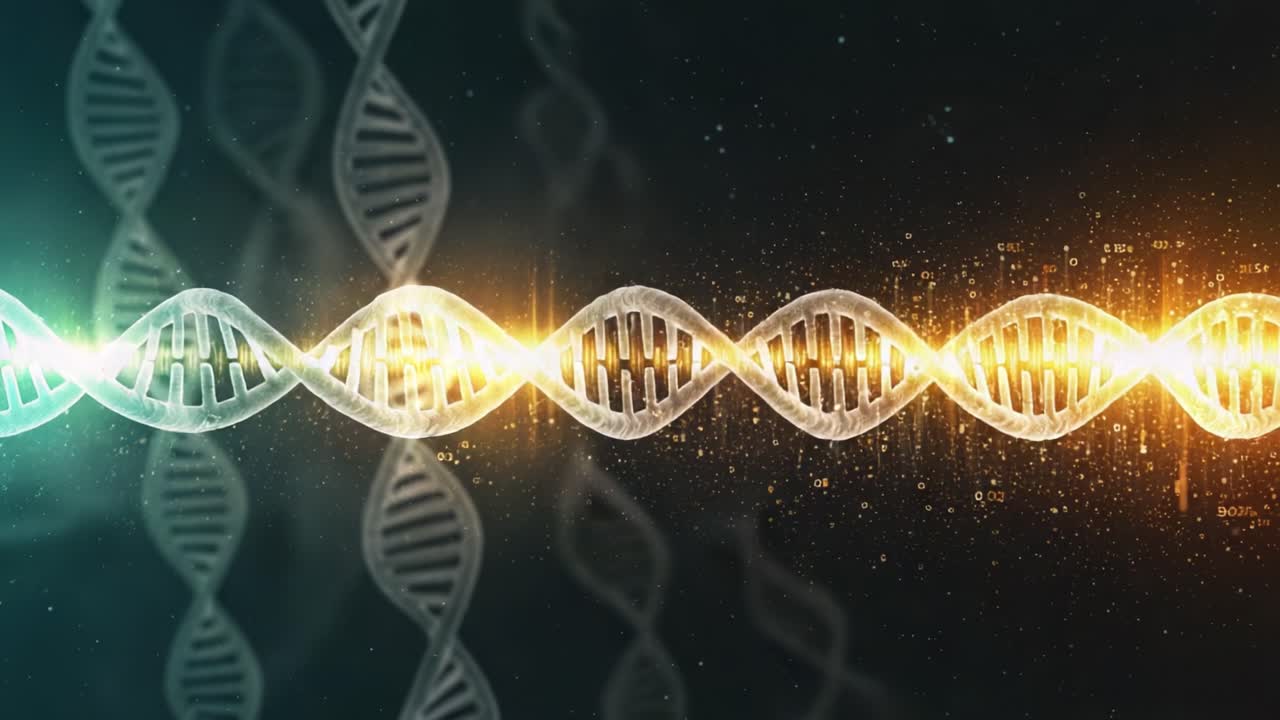 Exploring the Intricacies of DNA Structure: A Visual Representation of Genetic Patterns and Molecular Dynamics in Modern Biochemistry