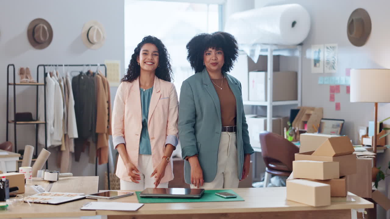 cara, negocios y mujeres con los brazos cruzados