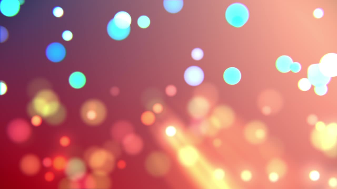 하이라이트 및 보케 입자 배경으로 추상적인 그라디언트, 3d 렌더링, 만적 인 또는 봄 배경