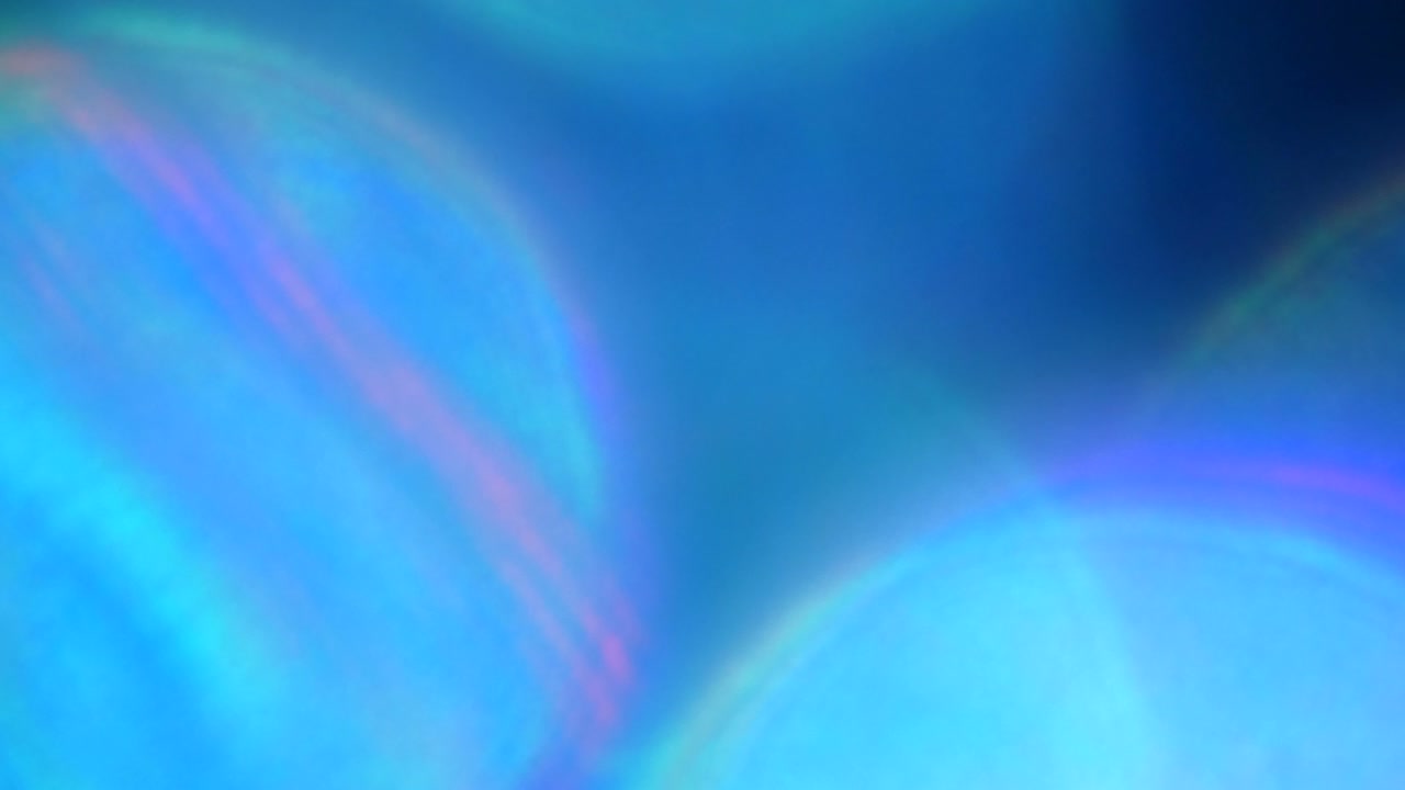 파란색과 색의 보케가 가까이에서