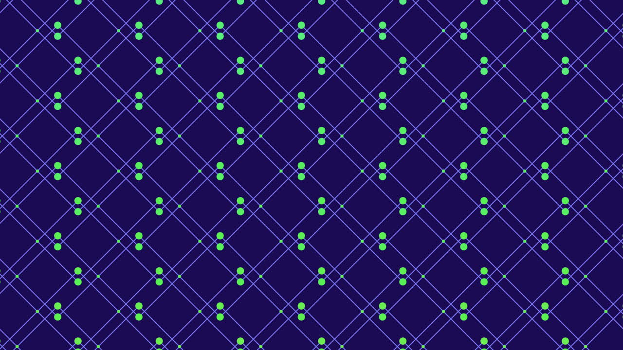 네온 화려한 빛으로 추상 기하학적 큐브 패턴