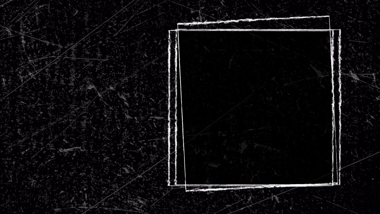 Animated Grunge Frame Overlay with Distressed Texture and Motion