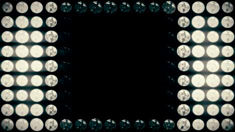 4k animado luces intermitentes fondo de la pared