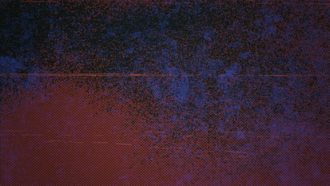 blue and red spotted splashes on grunge texture